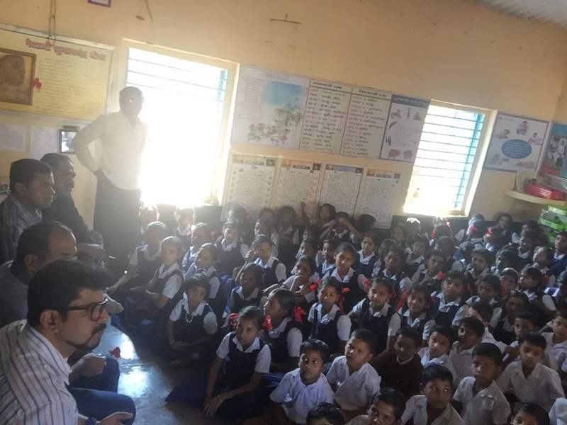 Municipal School, Chariv Village, Maharashtra